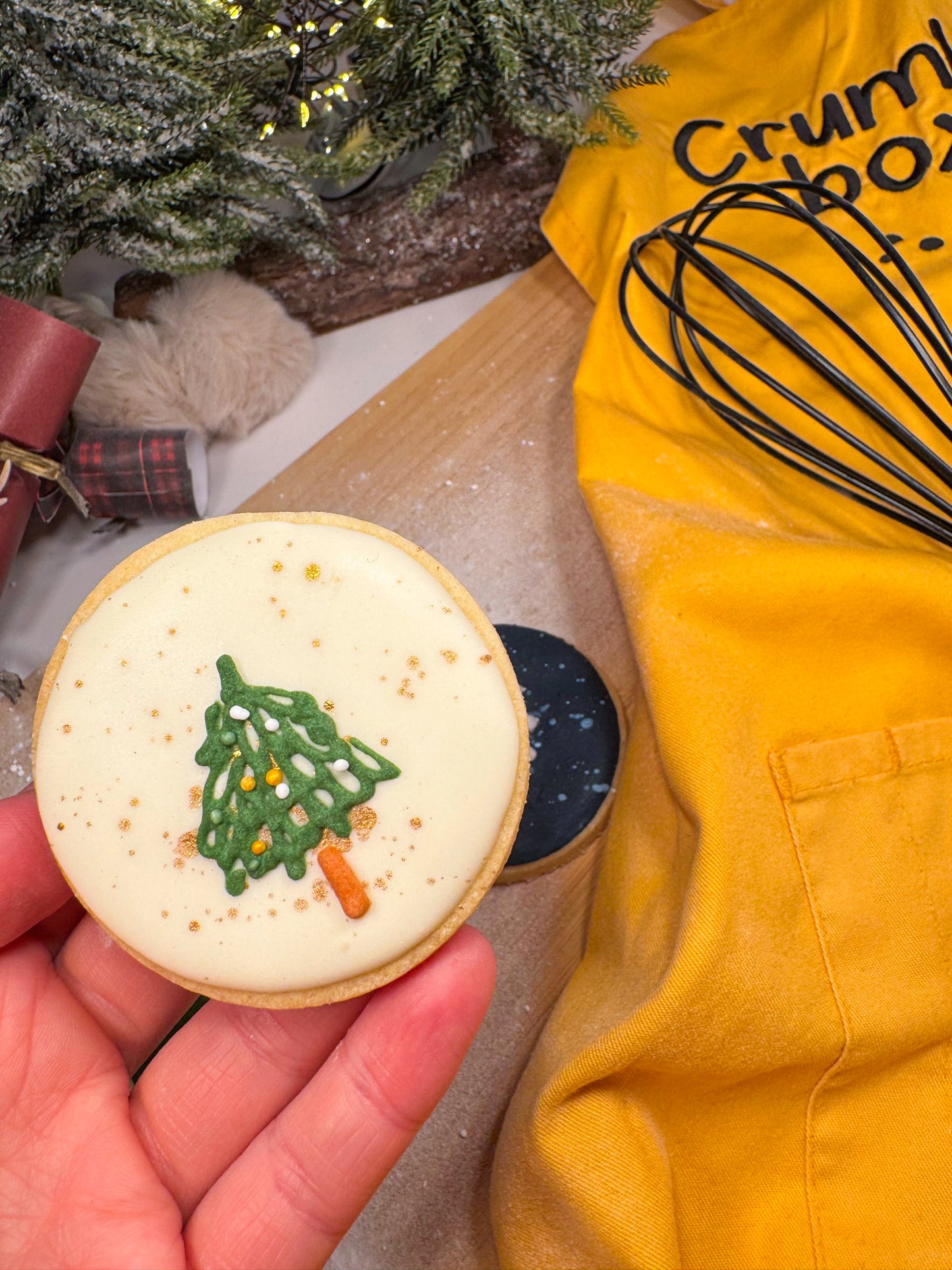 Decorated Christmas Biscuits