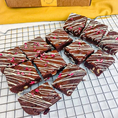 Red Velvet Brownie Box